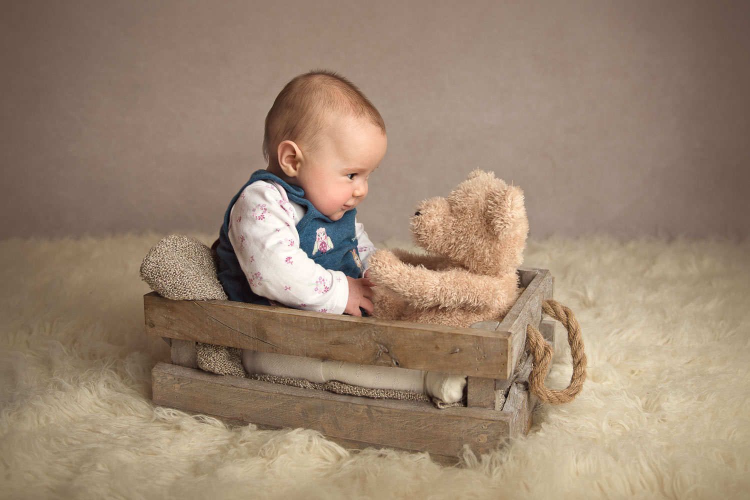 baby and teddy by siobhan kelly photography