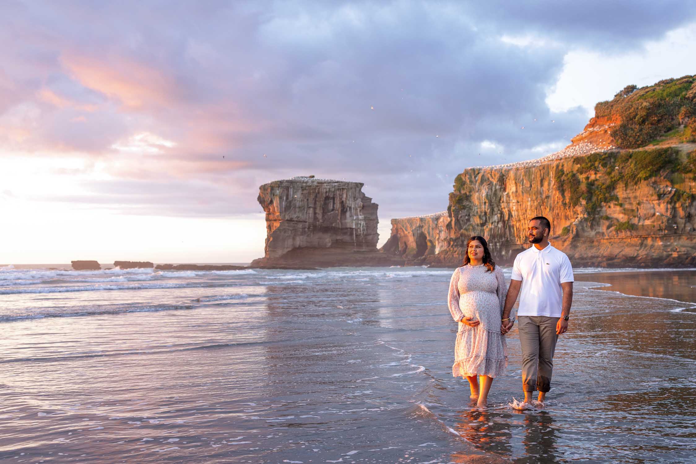 Auckland Maternity Photography 12 sunset maternity photography by siobhan kelly photography