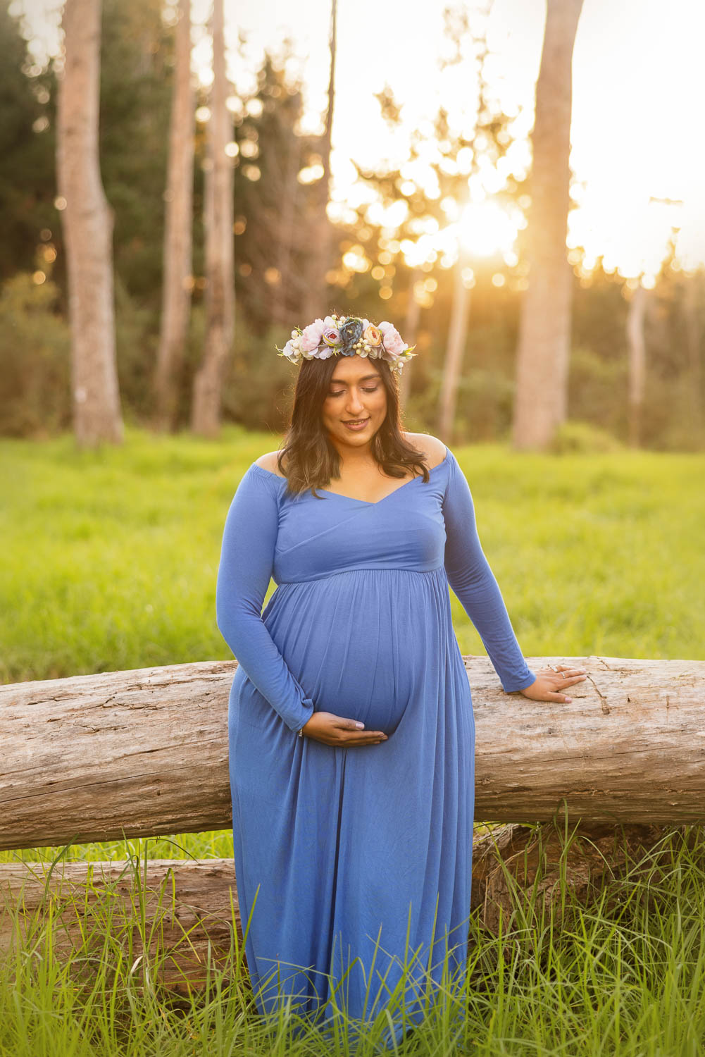 sunset pregnancy photos by siobhan kelly photography